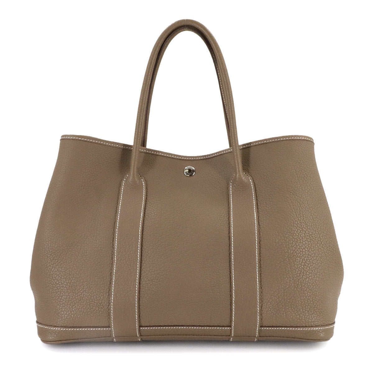 Garden Party 36 PM Tote Bag Negonda Leather Etoupe Purse