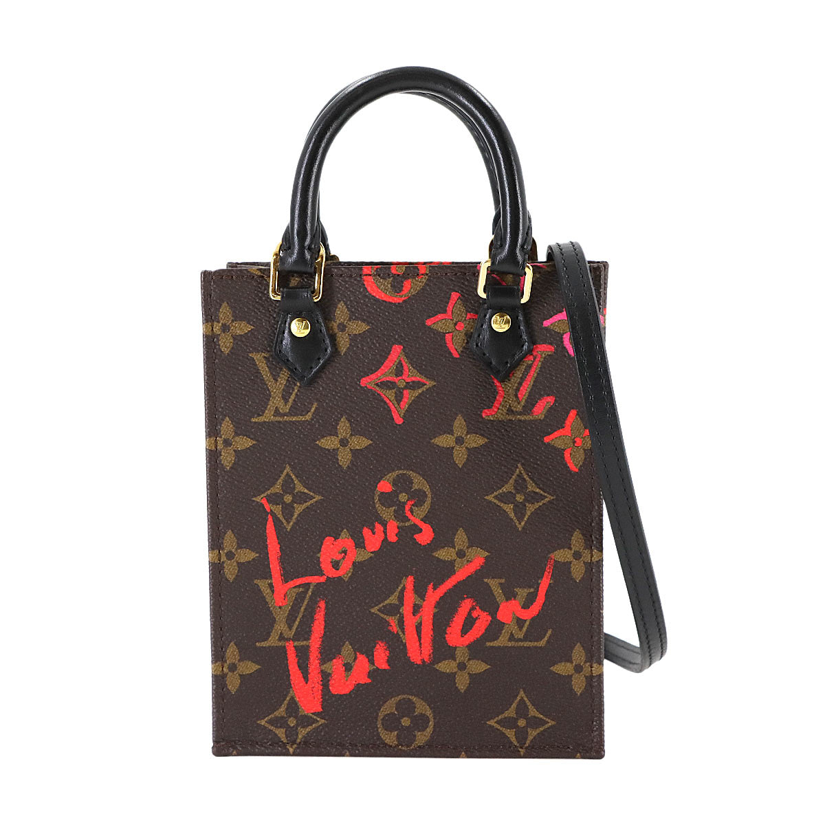 Monogram Petit Sac Plat Fall in Love 2way Bag M80839