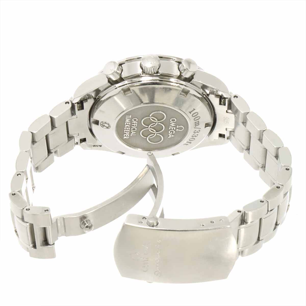 Speedmaster 323 10 40 40 04 001 Olympic White Dial Mens