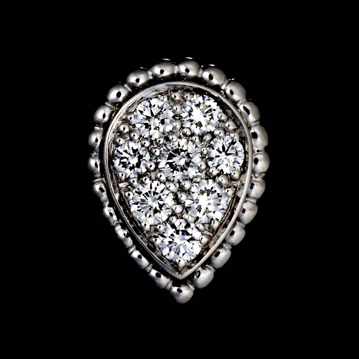 SERPENT BOHEME Aquaprase Diamond Earring 18K WG OnePiece only