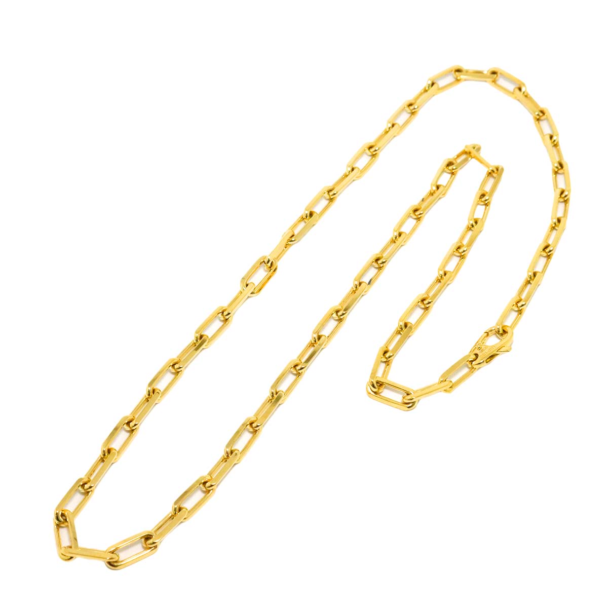 Chain Necklace 18K YG Yellow Gold 750