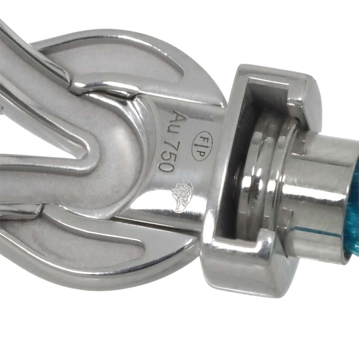 Chance Infini Diamond Bracelet LM 18K White Gold 750 Steel size14