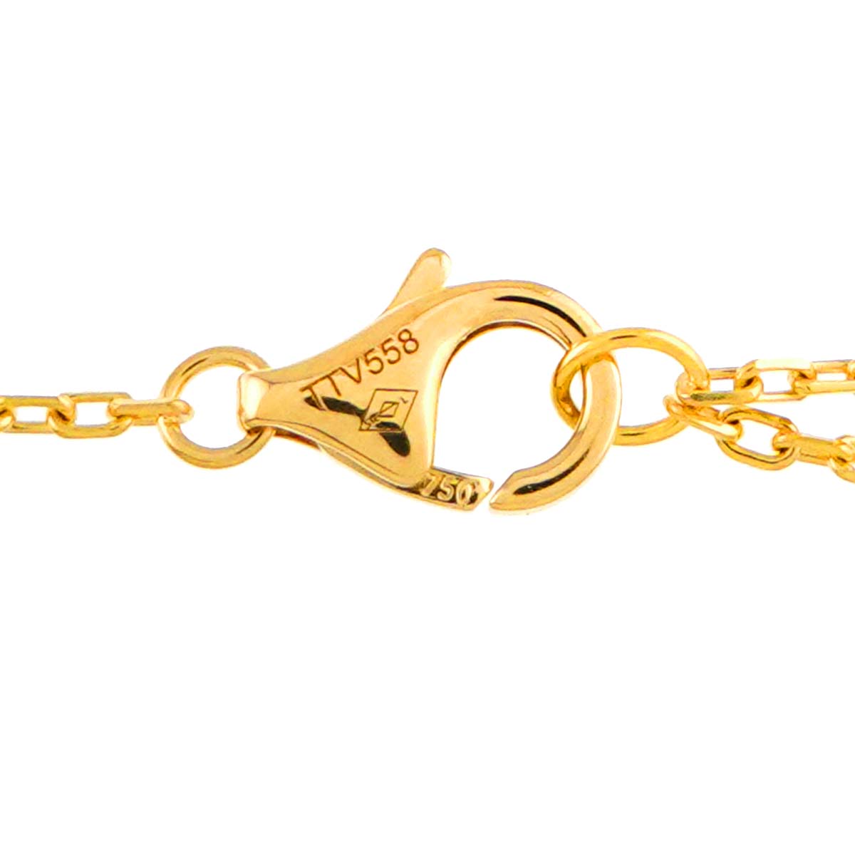 Juste Un Clou Diamond Necklace 18K Yellow Gold 750