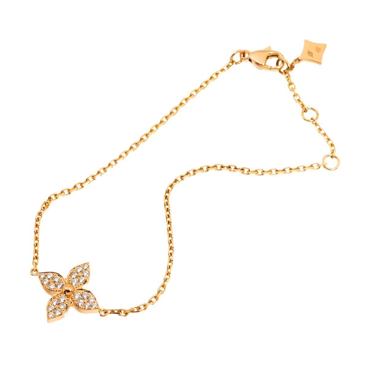 Blossom Diamond Bracelet 18K Pink Gold 750