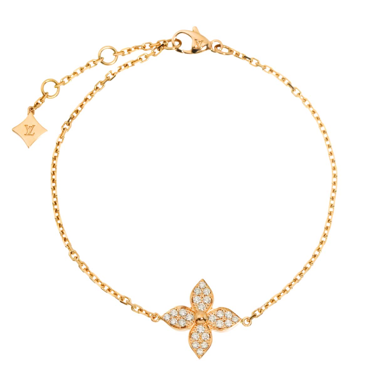 Blossom Diamond Bracelet 18K Pink Gold 750