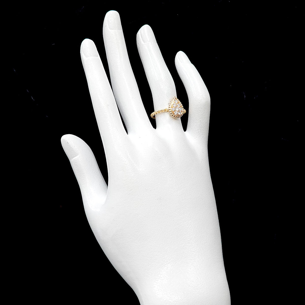 Serpent Boheme Diamond SM Ring 18K YG 750 Size53 6.25-6.5(US)