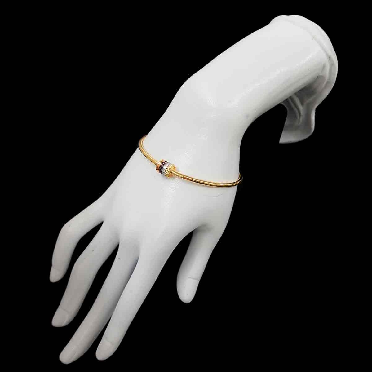 Quatre classique Diamond Bracelet 18K YG WG PG 750 PVD Size18