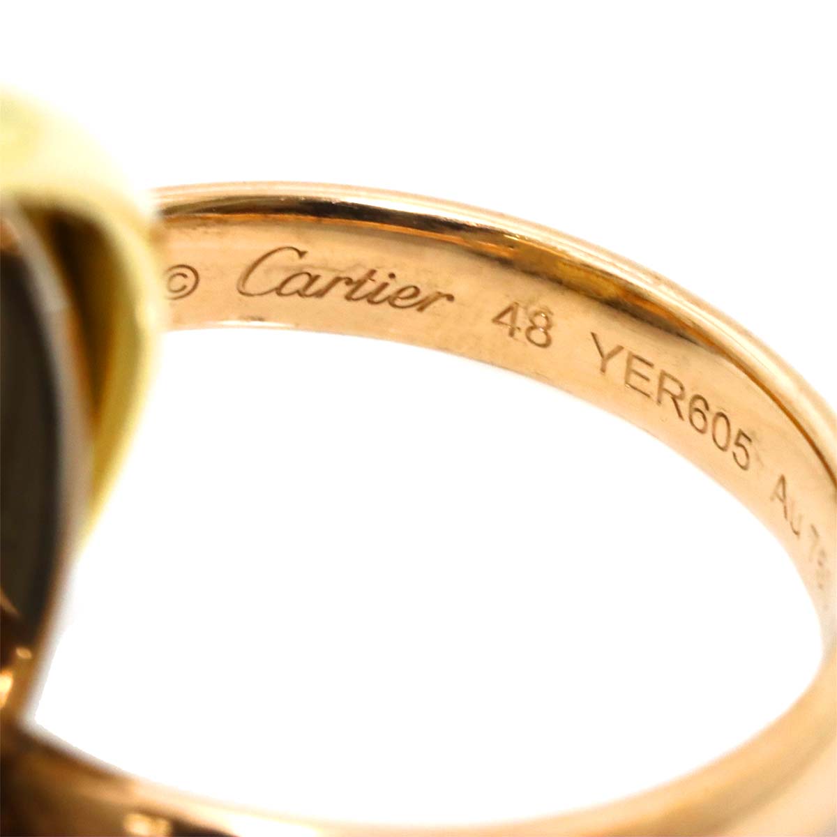 Trinity Ring MM 18K YG WG PG 750 Size48 4.5(US)