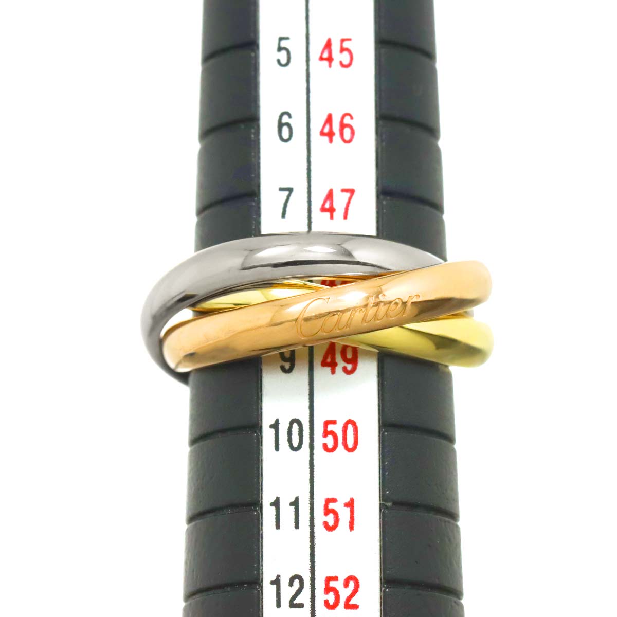 Trinity Ring MM 18K YG WG PG 750 Size48 4.5(US)