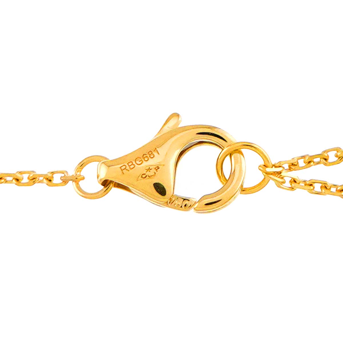 d Amour Diamond Necklace XS 18K Yellow Gold 750