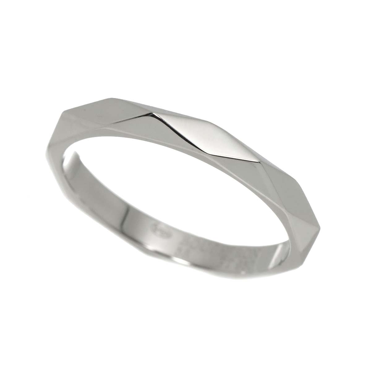 Facet MM Ring Pt Platinum Size58 8.25(US)