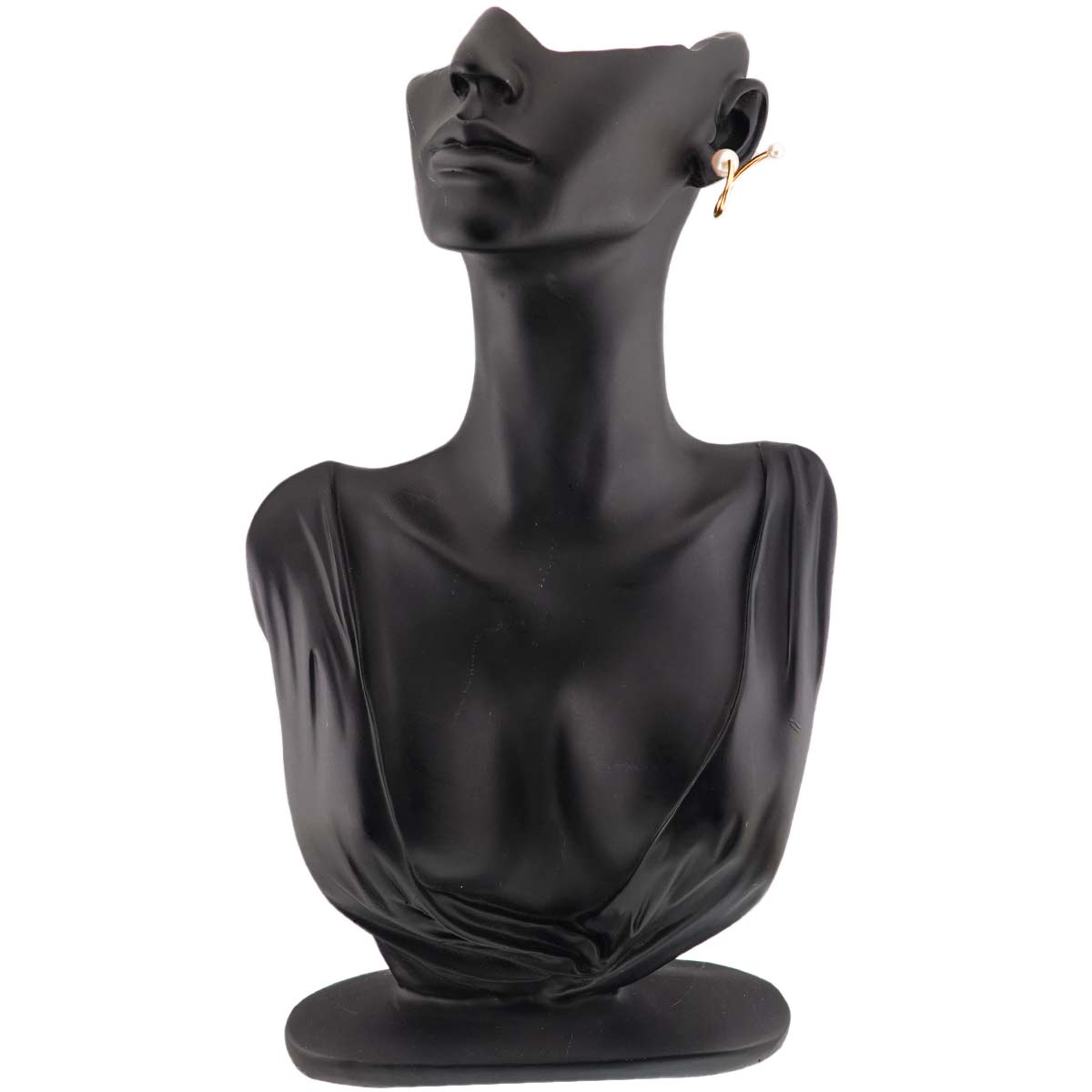 Balance Akoya Pearl 7.7-5.0mm Earrings Pierced 18K YG 750