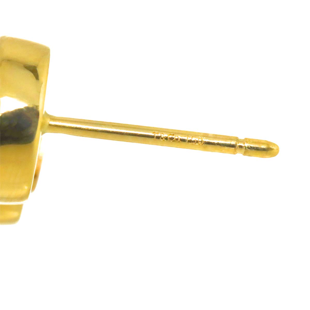 Earrings Pierced 18K Yellow Gold 750