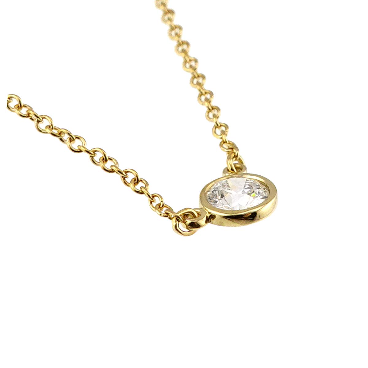 By The Yard Diamond 1P Necklace 18K Yellow Gold 750