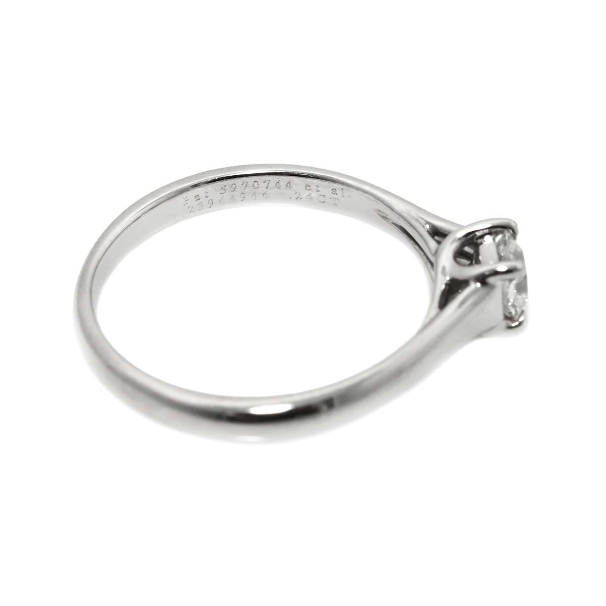 Lucida Diamond 0.24ct I/VS2 Ring Pt size4.75-5(US)