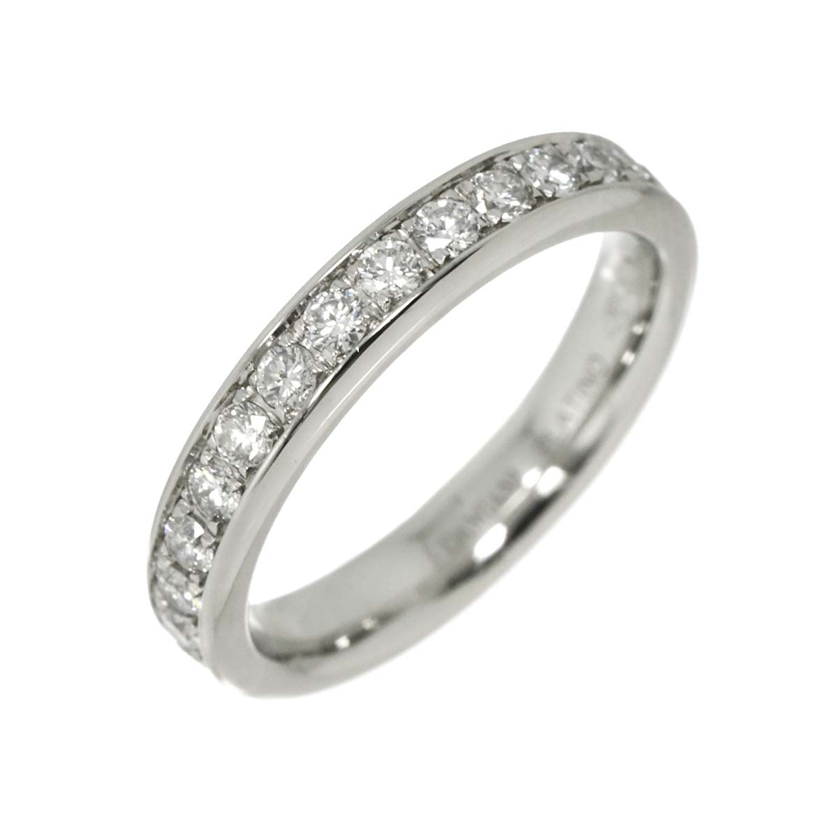 Full Diamond Ring Platinum size3.25-3.75(US)