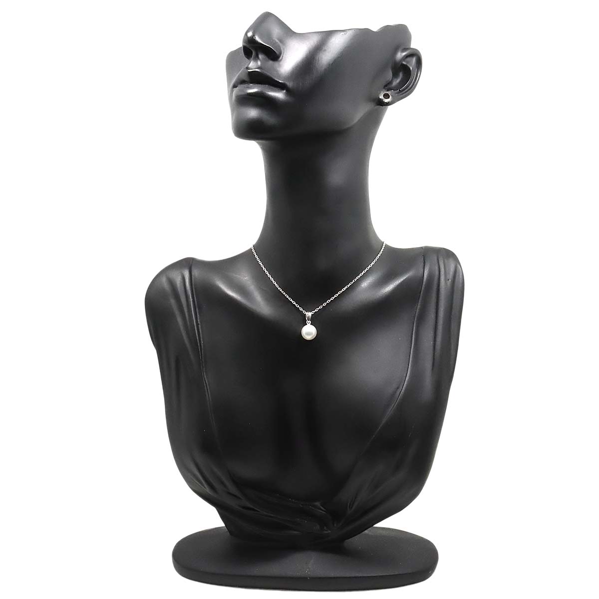 Akoya Pearl 8.4mm Necklace 18K White Gold 750