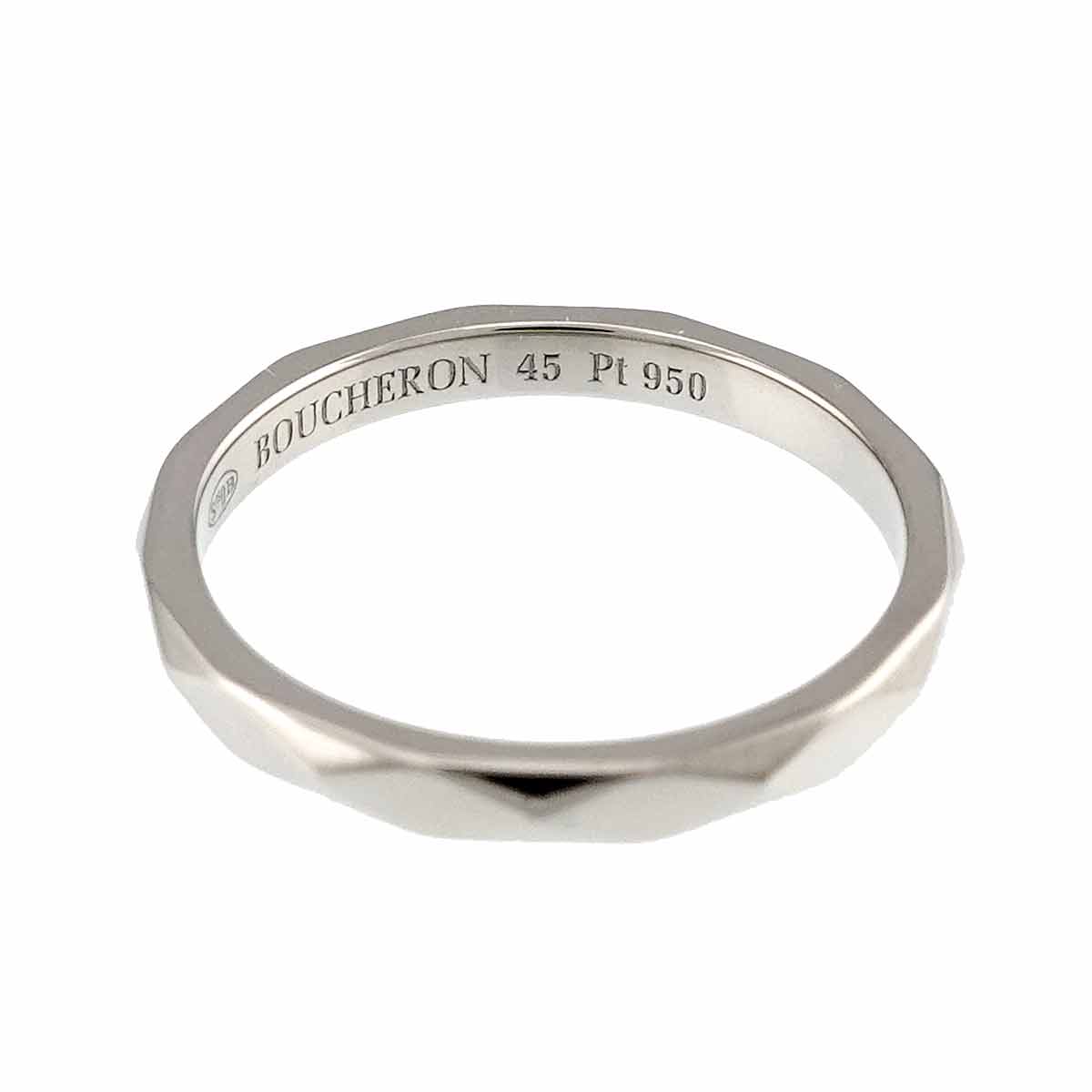 Facet SM Ring Pt Platinum Size45 3.25(US)