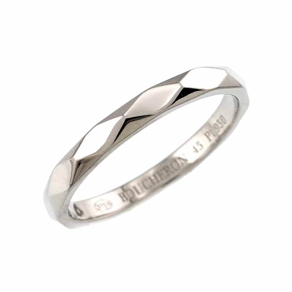 Facet SM Ring Pt Platinum Size45 3.25(US)