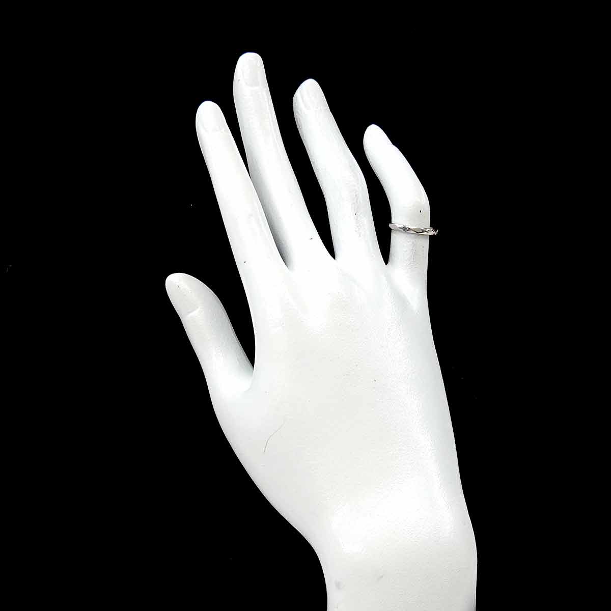 Facet SM Ring Pt Platinum Size45 3.25(US)