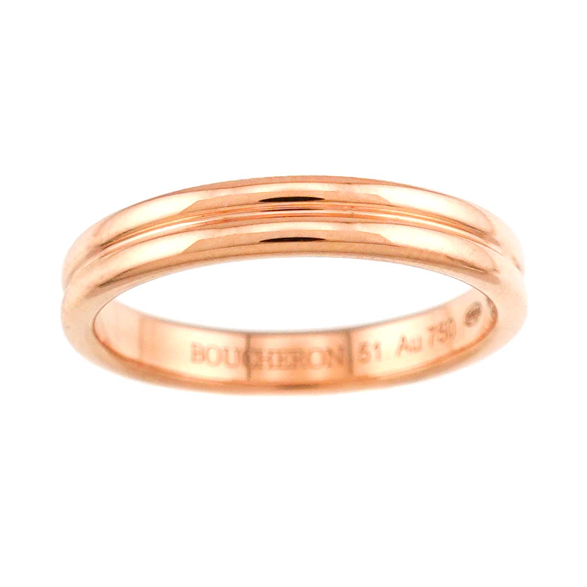 GODRON Ring 18K PG 750 size51 5.5-5.75(US)