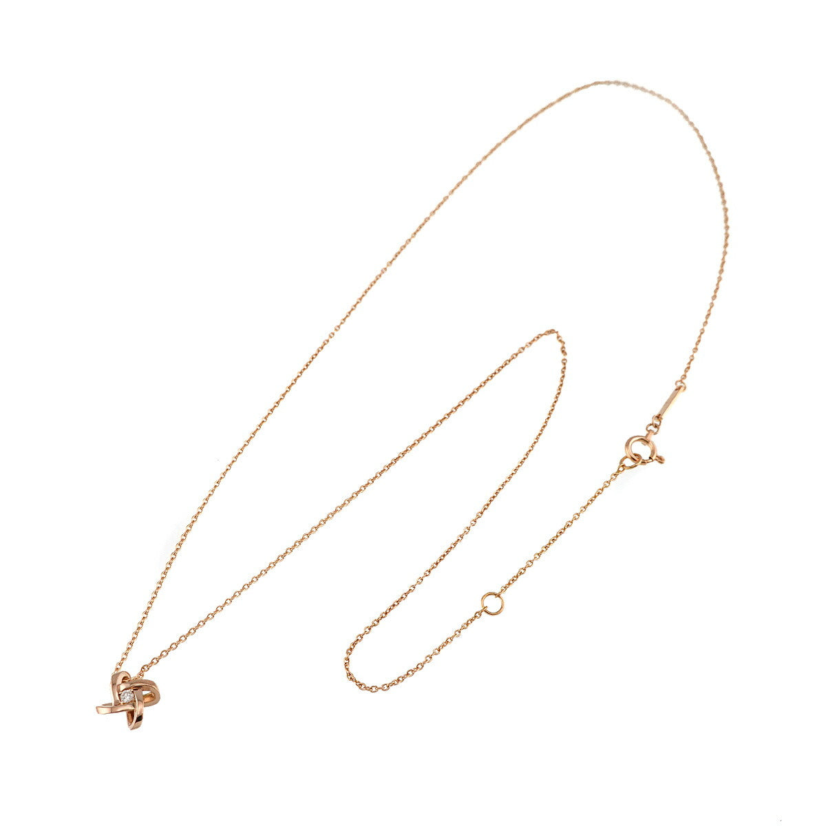 KANO Diamond Necklace 18K PG Pink Gold 750