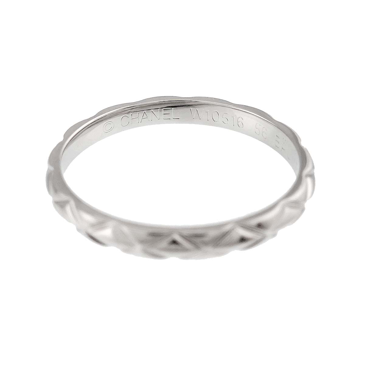 Matelasse Ring Pt Platinum size56 7.5(US)