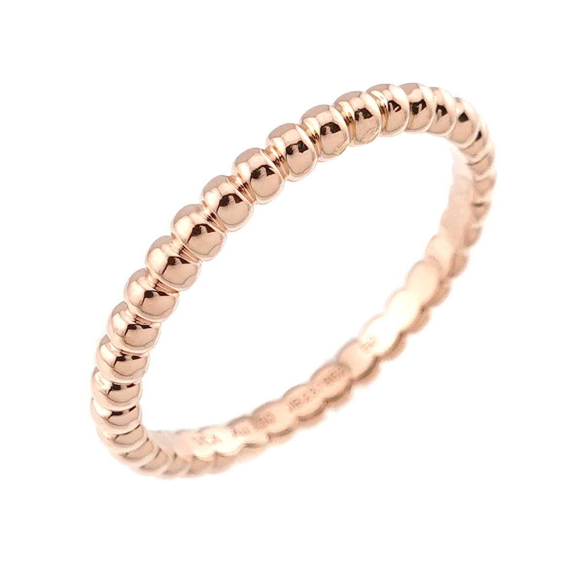 Perlee Ring Small 18K PG 750 size50 5.25(US)