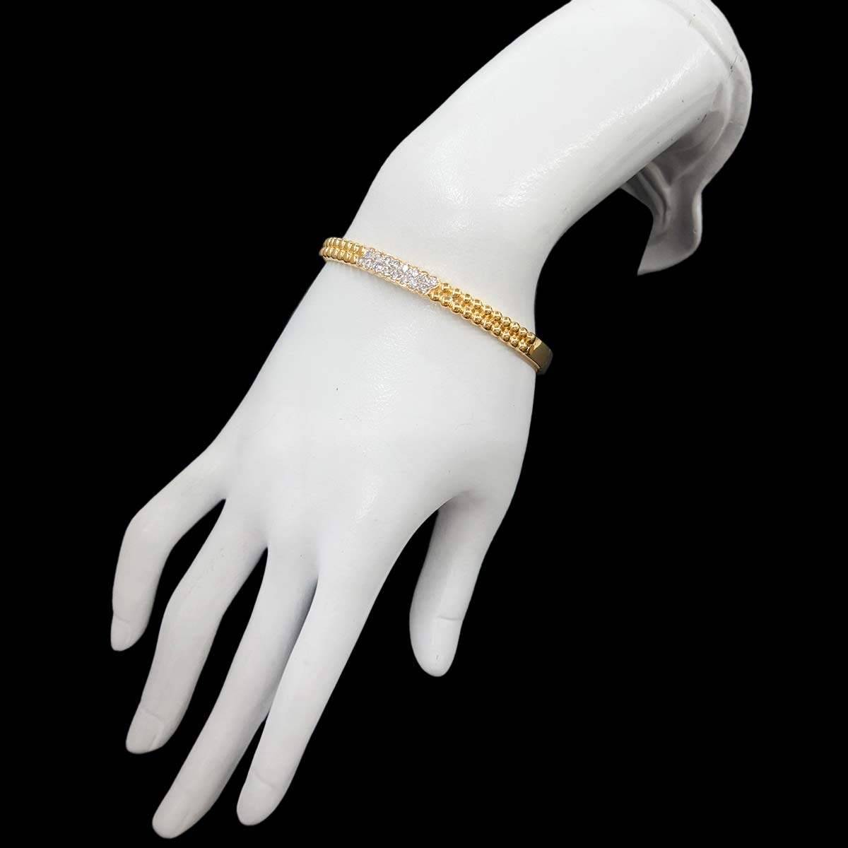 Diamond 0.72ct Bracelet K18 YG Yellow Gold 750