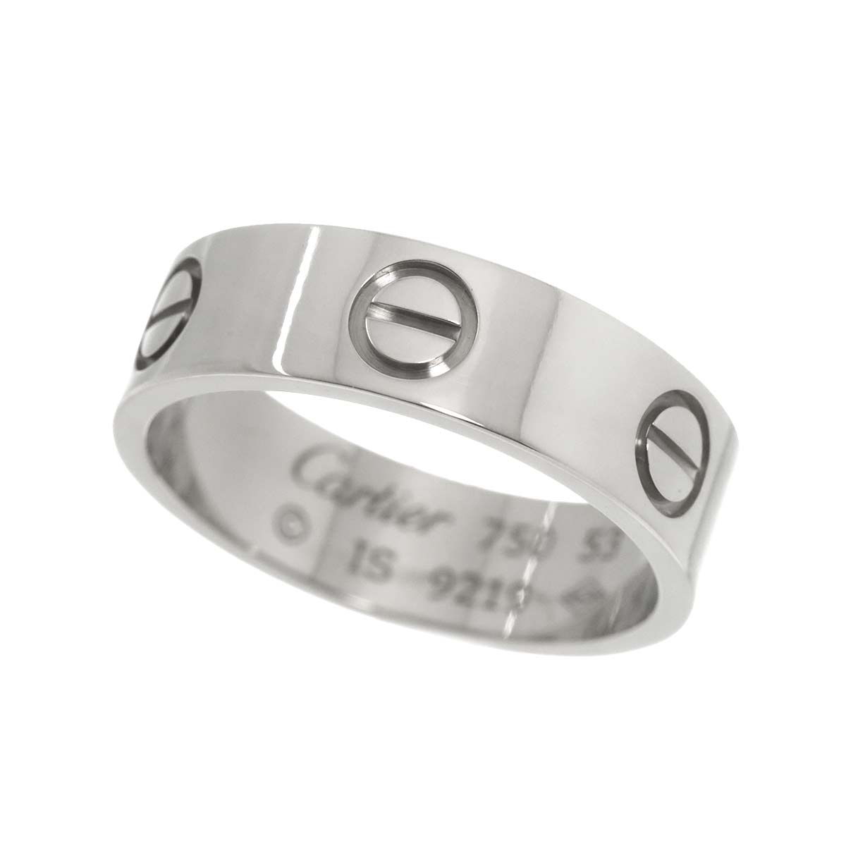 Love Classic Ring 18K White Gold 750 size53 6(US)