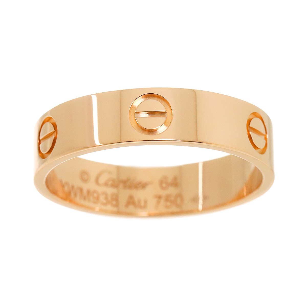 Love Ring 18K Pink Gold 750 size64 10.5-10.75(US)