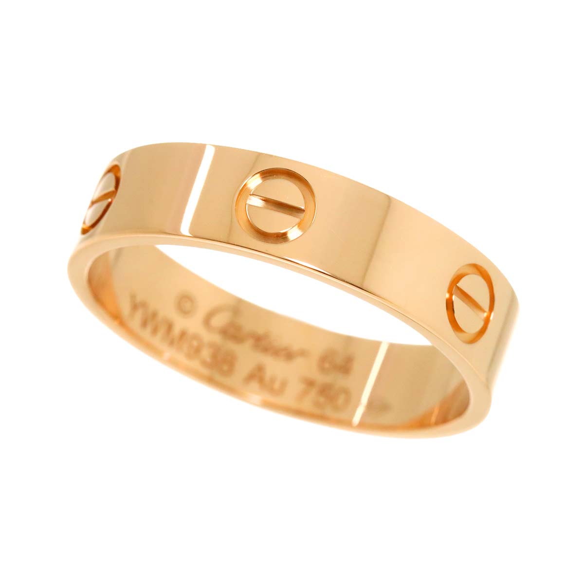 Love Ring 18K Pink Gold 750 size64 10.5-10.75(US)