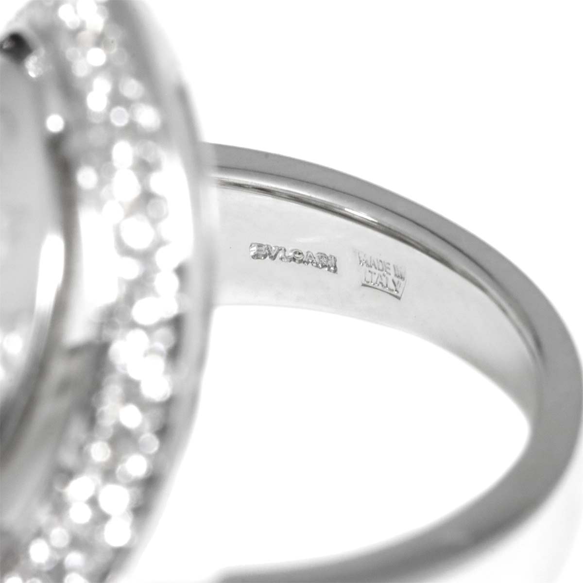 Astrale Cerchi Diamond Ring 18K White Gold 750 5.5-5.75(US)