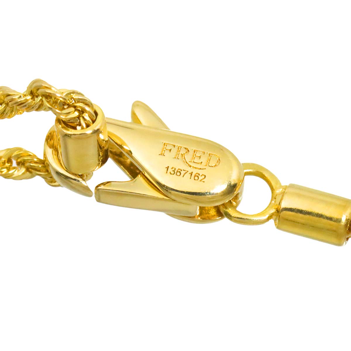 Force10 Diamond Necklace Large 18K Yellow Gold 750