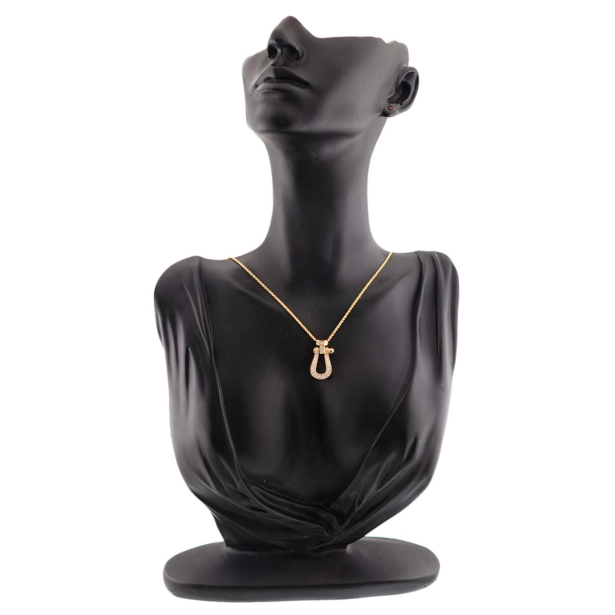 Force10 Diamond Necklace Large 18K Yellow Gold 750