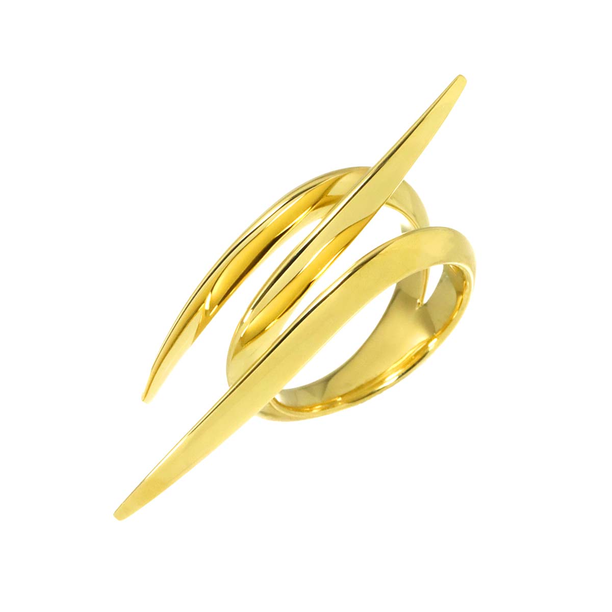 Ring 18K YG 750 Size5.5-5.75(US)