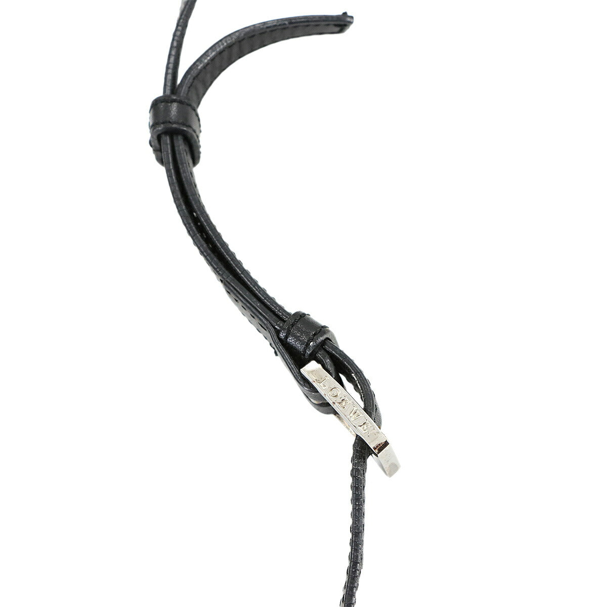 Anagram Shouder Bag Canvas Leather Brown Black Purse