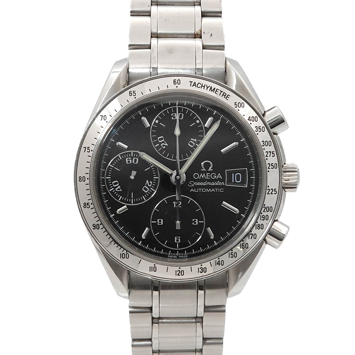 Speedmaster Date 3513.50 Chronograph Automatic Black Dial Mens