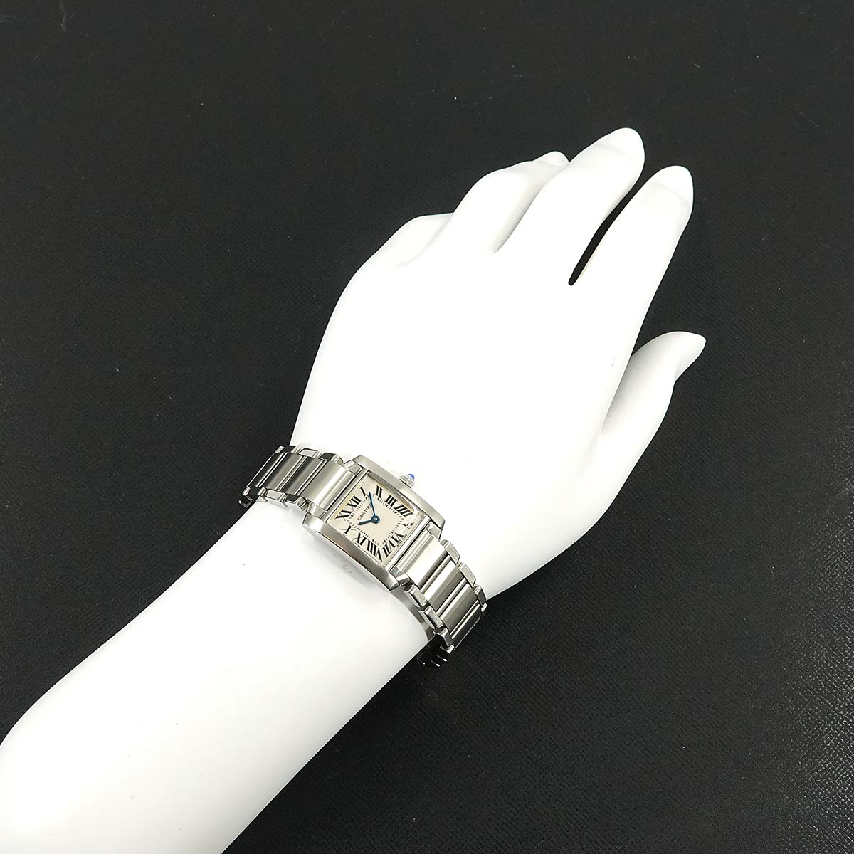 Tank Francaise SM W51008Q3 Quartz Cream Dial Ladies Watch