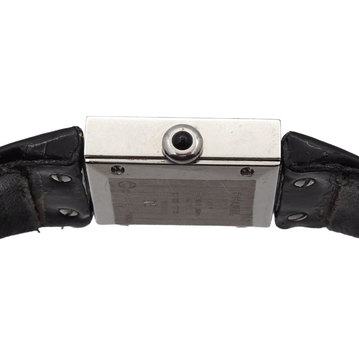 Matelasse H0500 Diamond Bezel Black Dial Quartz Ladies