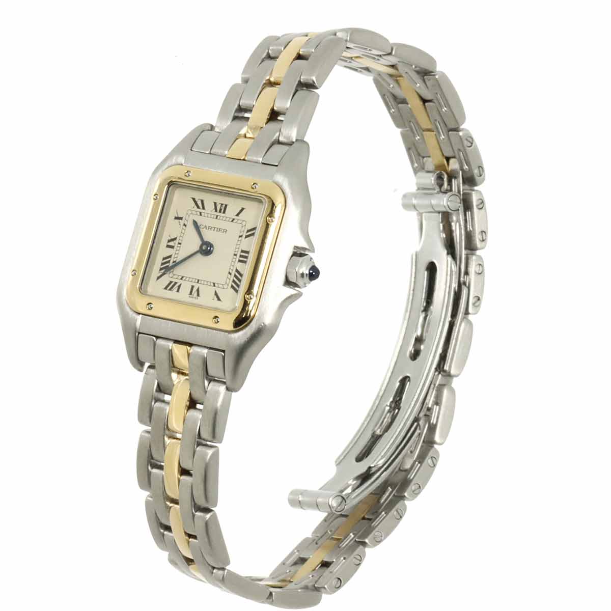 Panthere one Row SM Quartz W25029B5 YG Ladies Watch