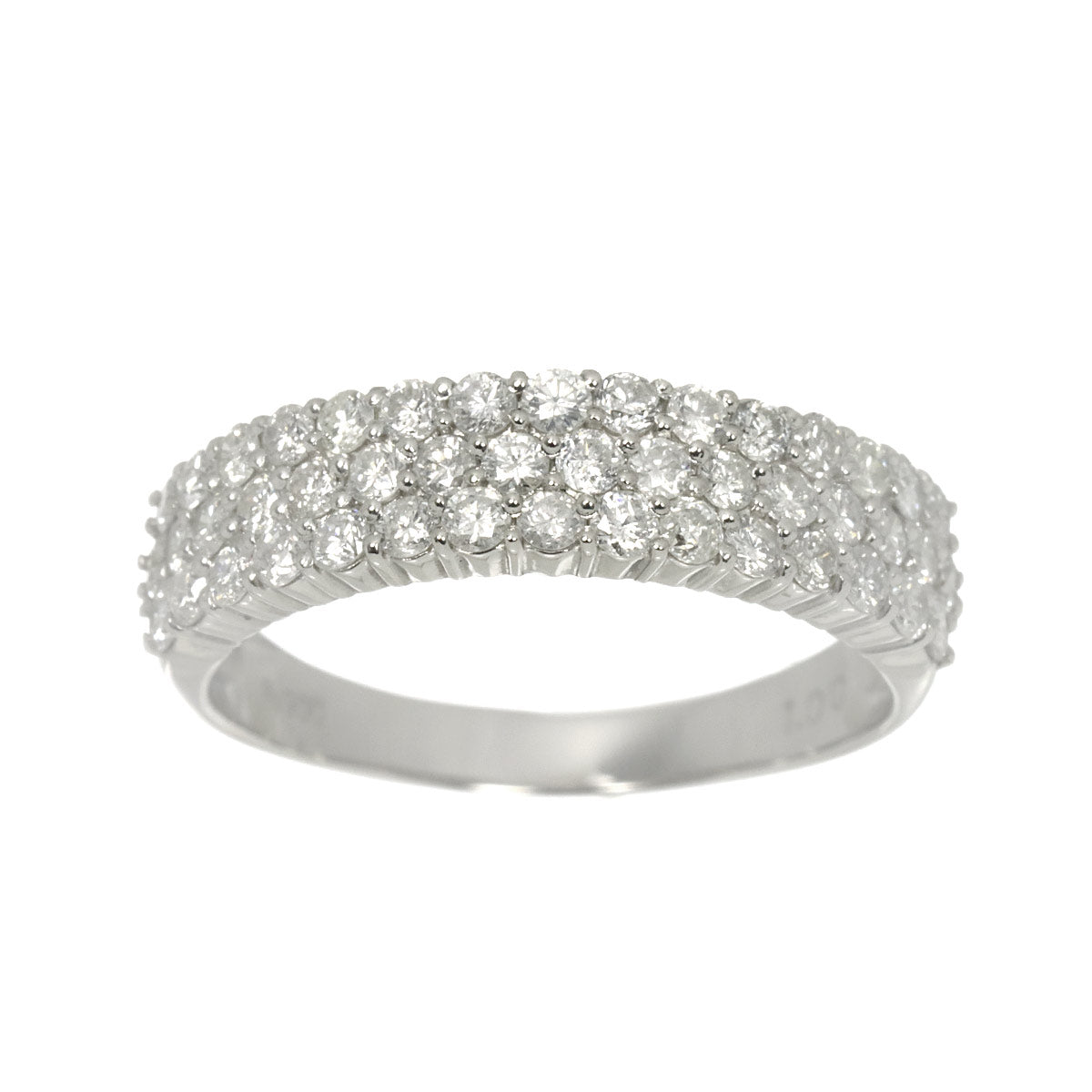 Diamond 1.00ct Ring Pt Platinum size7.25(US)