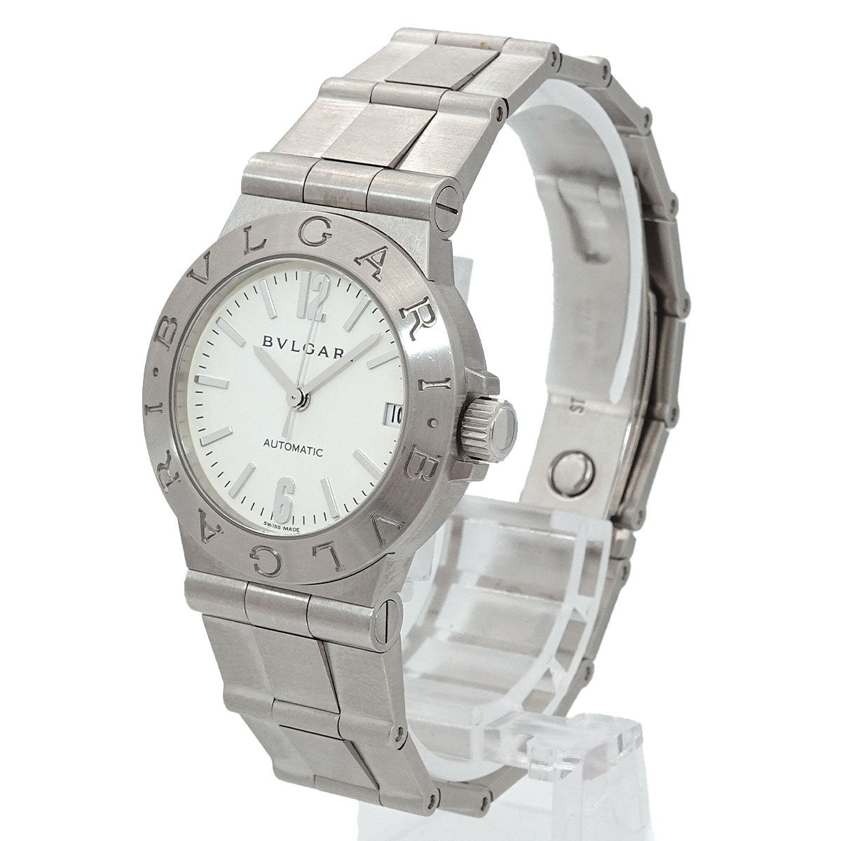 Diagono Sports LCV29S White Dial Automatic Ladies Watch
