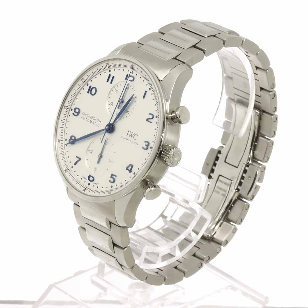 Portuguese IW371617 Chronograph Automatic Silver Dial Mens Watch