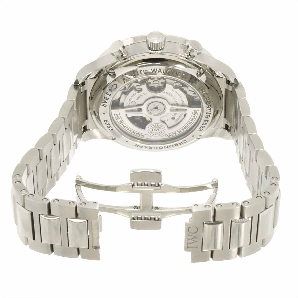 Portuguese IW371617 Chronograph Automatic Silver Dial Mens Watch