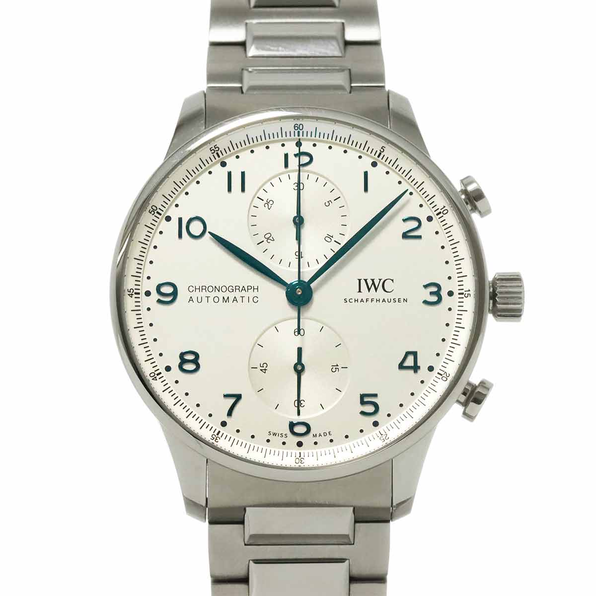 Portuguese IW371617 Chronograph Automatic Silver Dial Mens Watch