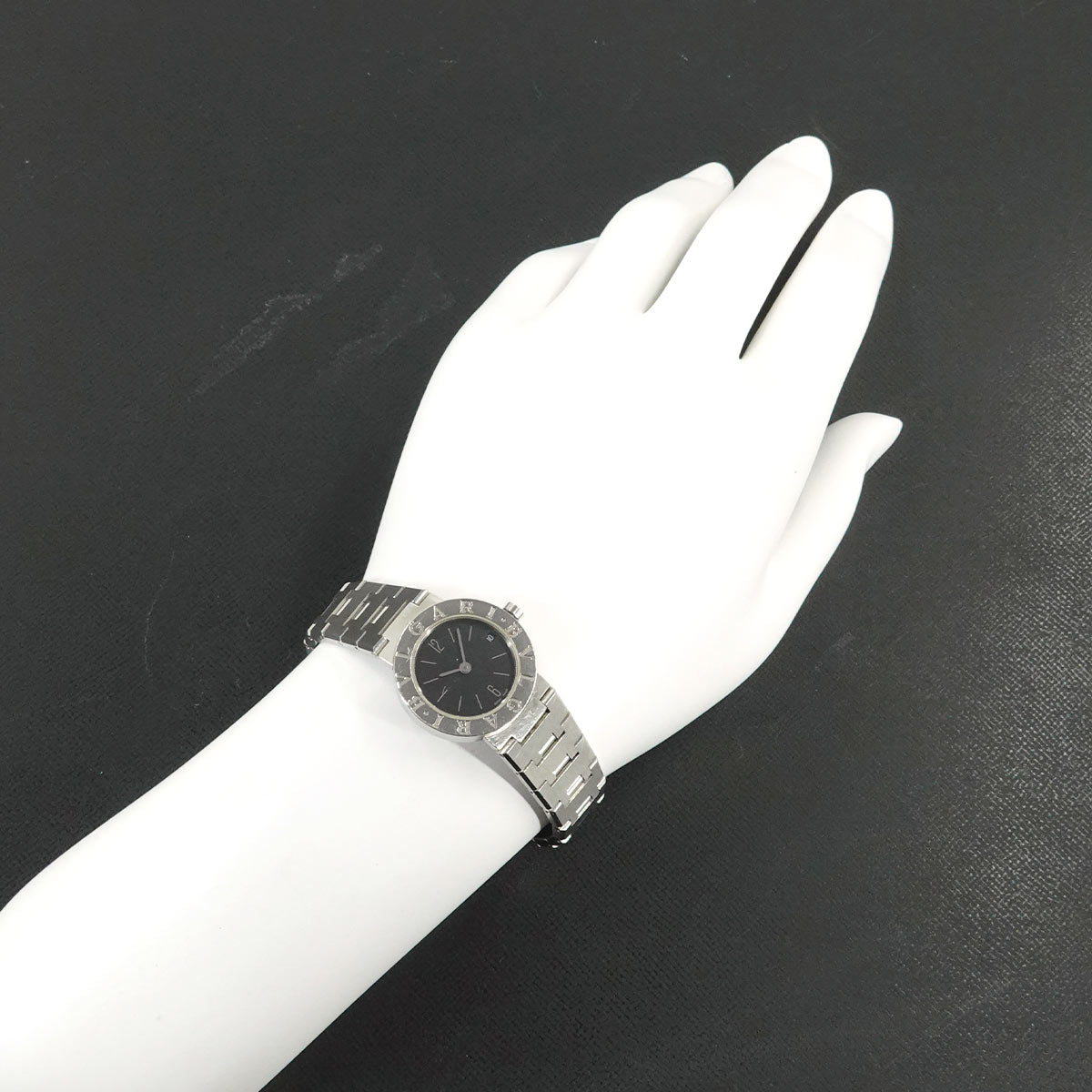 BVLGARIBVLGARI BB23SS Quartz Black Dial Ladies Watch