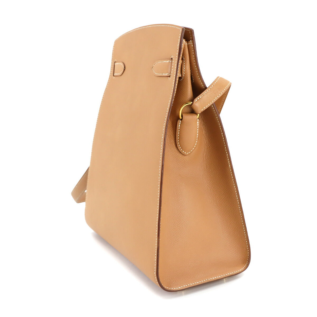 Kelly Sport MM Shoulder Bag Coushevel Epsom Natural