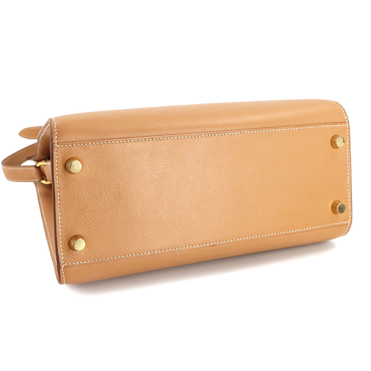 Kelly Sport MM Shoulder Bag Coushevel Epsom Natural