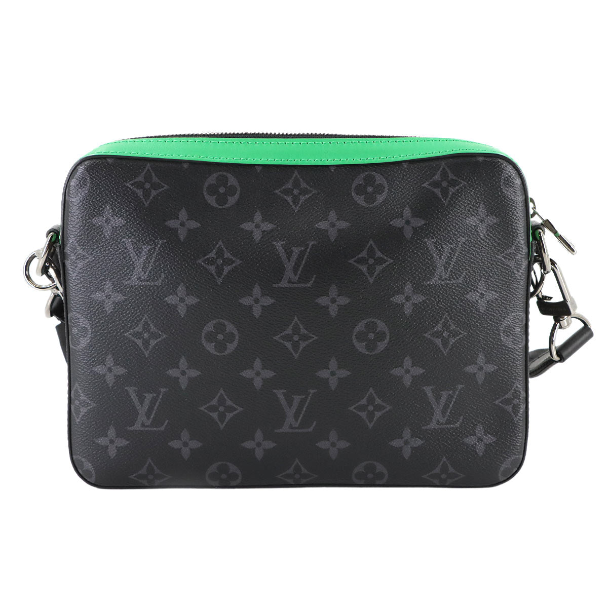 Monogram Eclipse Trio Messenger Green M26052 Purse